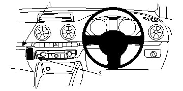 Brodit ProClip 654805 - Audi A3 2013-2020