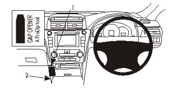 Brodit ProClip 654867 - Toyota Aurion 2013-2017