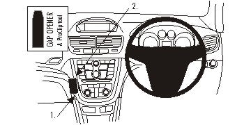 Brodit ProClip 654875 - Holden Mokka 2013-2016