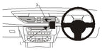 Brodit ProClip 654892 - Audi A6 2011-2018