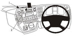 Brodit ProClip 654900 - Mercedes-Benz Actros 4 2013-2019
