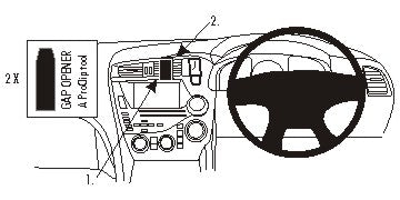 Brodit ProClip 654906 - Citroen DS5 2012-2018