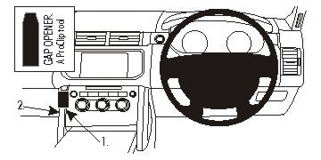Brodit ProClip 654911 - Land Rover Range Rover 2013-2021