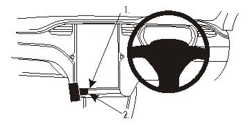 Brodit ProClip 654922 - Tesla Model S 2013-2020