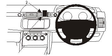 Brodit ProClip 654936 - Land Rover Range Rover Sport 2014-2022