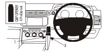 Brodit ProClip 654937 - Land Rover Range Rover Sport 2014-2022