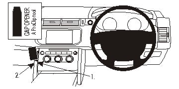 Brodit ProClip 654938 - Land Rover Range Rover Sport 2014-2022