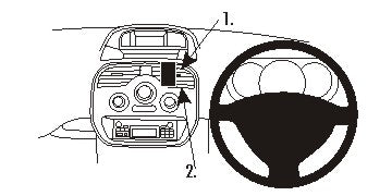 Brodit ProClip 654939 - Renault Kangoo 2013-2021