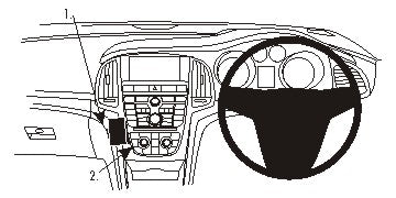 Brodit ProClip 654951 - Holden Cascada 2014-2020