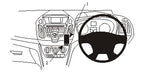 Brodit ProClip 654989 - Ford Tourneo Connect 2014-2018