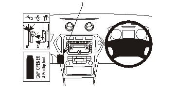 Brodit ProClip 654995 - Ford Mondeo 2012-2014