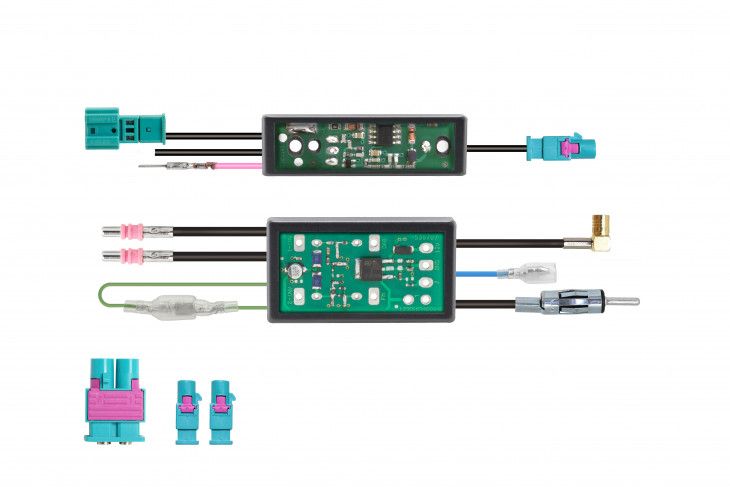 DAB+ VDAB+ Amplifier Diversity- and Signalsplitter - DIN