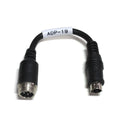 MXN ADP-19 adapterkabel 4-pin (m) - 4 pin aviation (m)