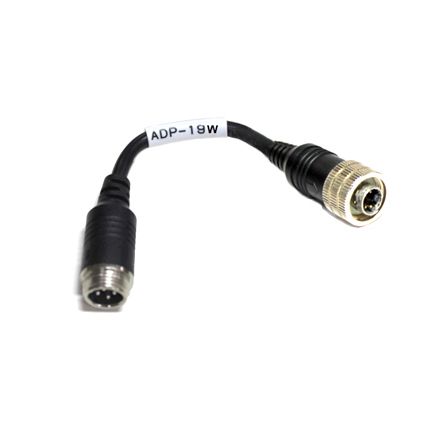 MXN ADP-19W adapterkabel: 4-pins aviation male naar waterdichte MXN 4-pins male - Camera Accessoires - artikel 675100650