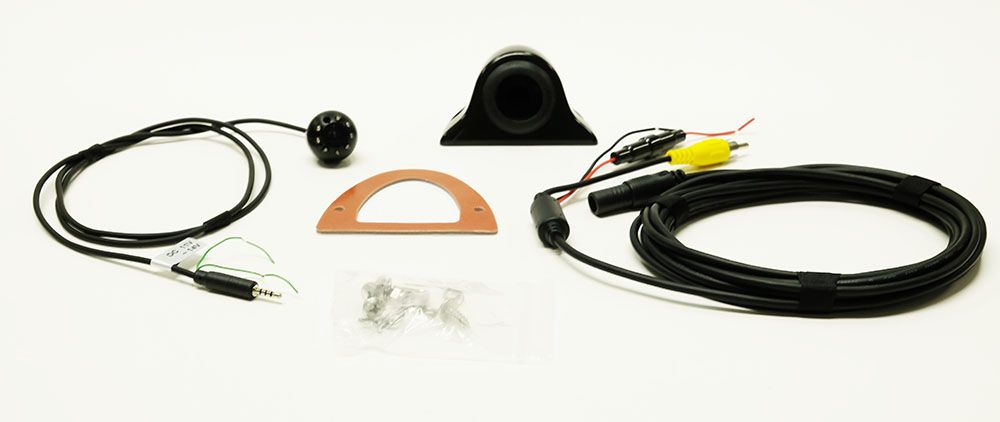 m-use camera univers Miniball NTSC IR 170° IP68 ø19m mir/nor