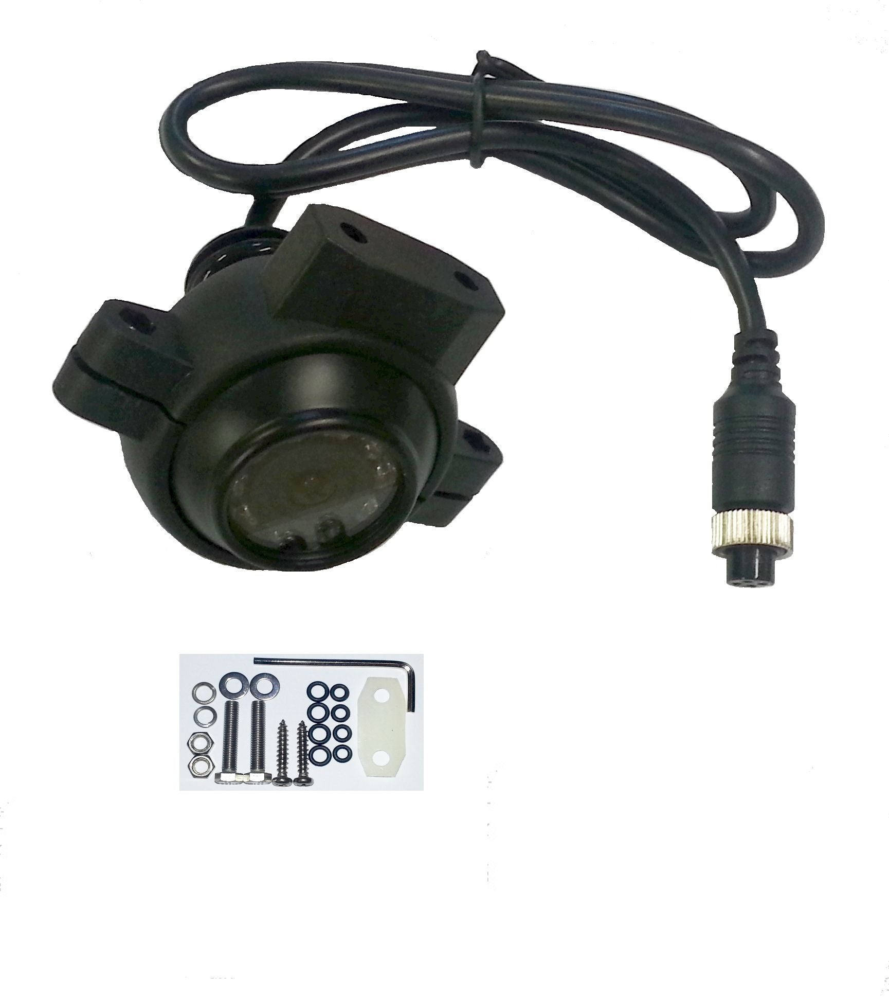 m-use camera univers ronde/bol Opbouw kleur mirror/non 120°