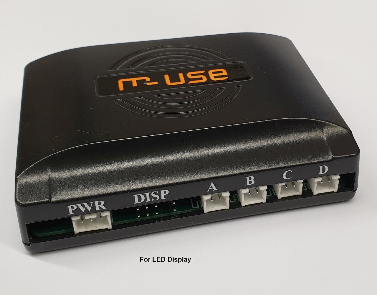 m-use E-Box t.b.v. 4 Sensor LED-display parkeersensor set