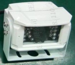 m-use uni. opbouw camera 120° 4 pin 1080P/CVBS (12V) wit