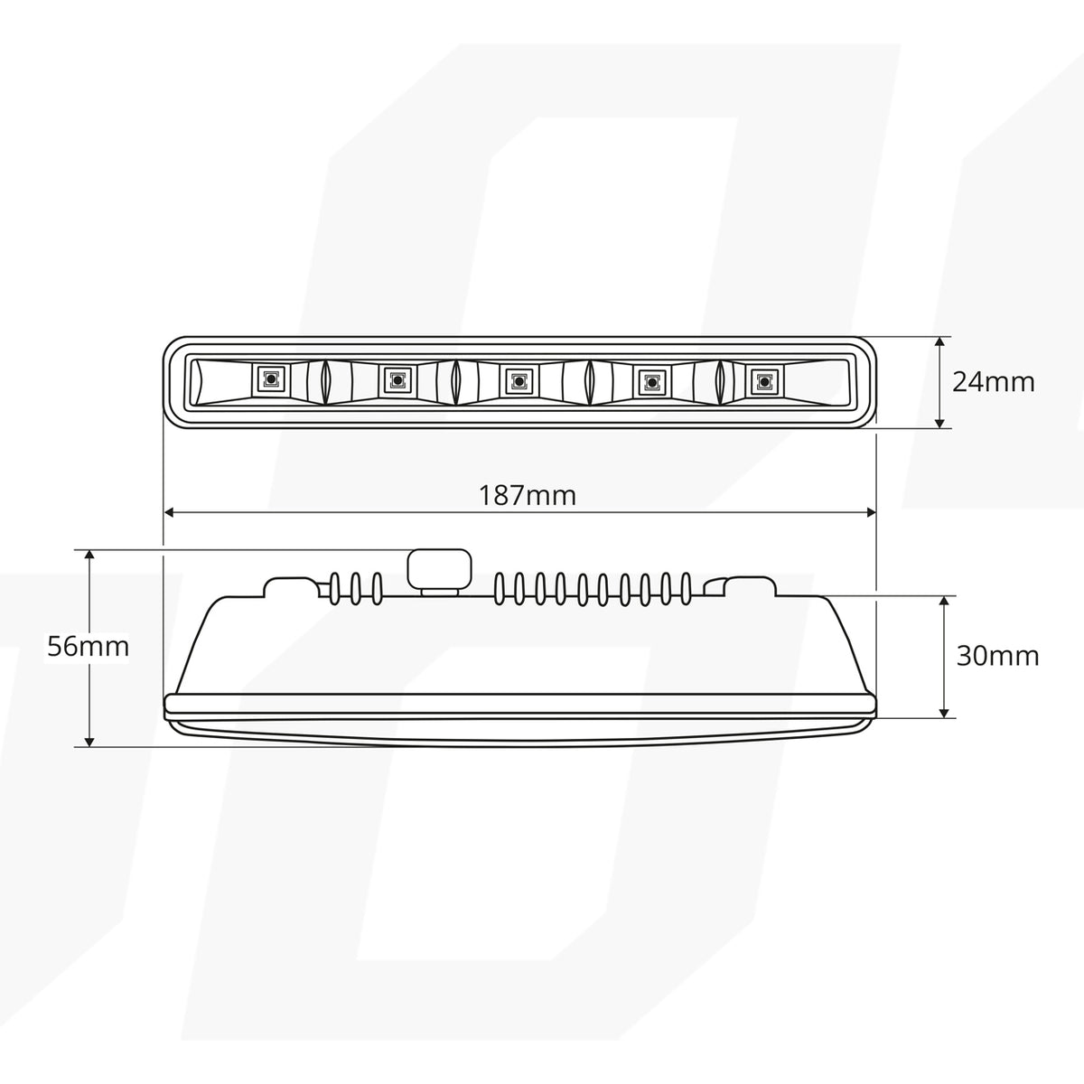 Dagrijverlichting DRL 501HP AMiO 01520 - AMiO 01520 - productafbeelding 6
