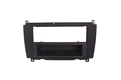 1-DIN frame Mercedes CLK-class (W209) 06-10 met bakje zwart