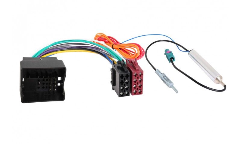 ISO Kabelboom Opel VW +antenneplug DIN M - Fakra Fantoom