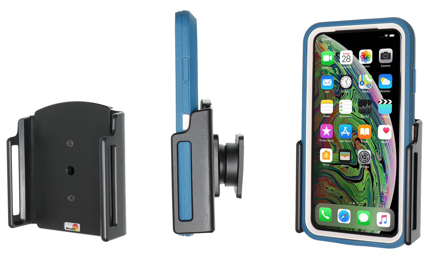 Brodit Passieve Houder 711084 - Telefoonhouder Apple iPhone 11 Pro Max / iPhone 11 Pro / iPhone 11 / iPhone Xs Max