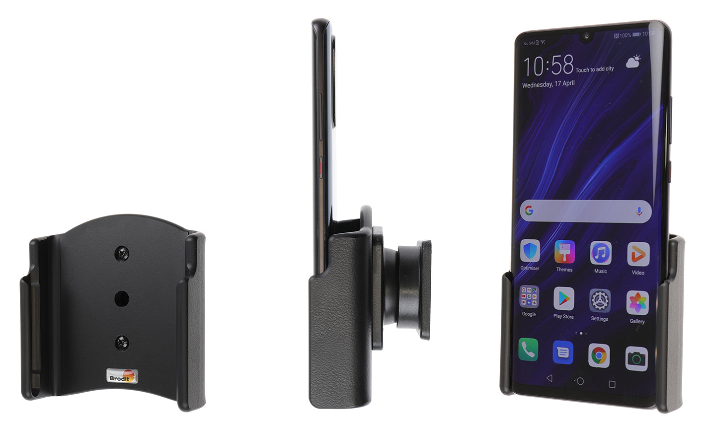 Brodit Passieve Houder 711121 - Telefoonhouder Huawei P30 Pro