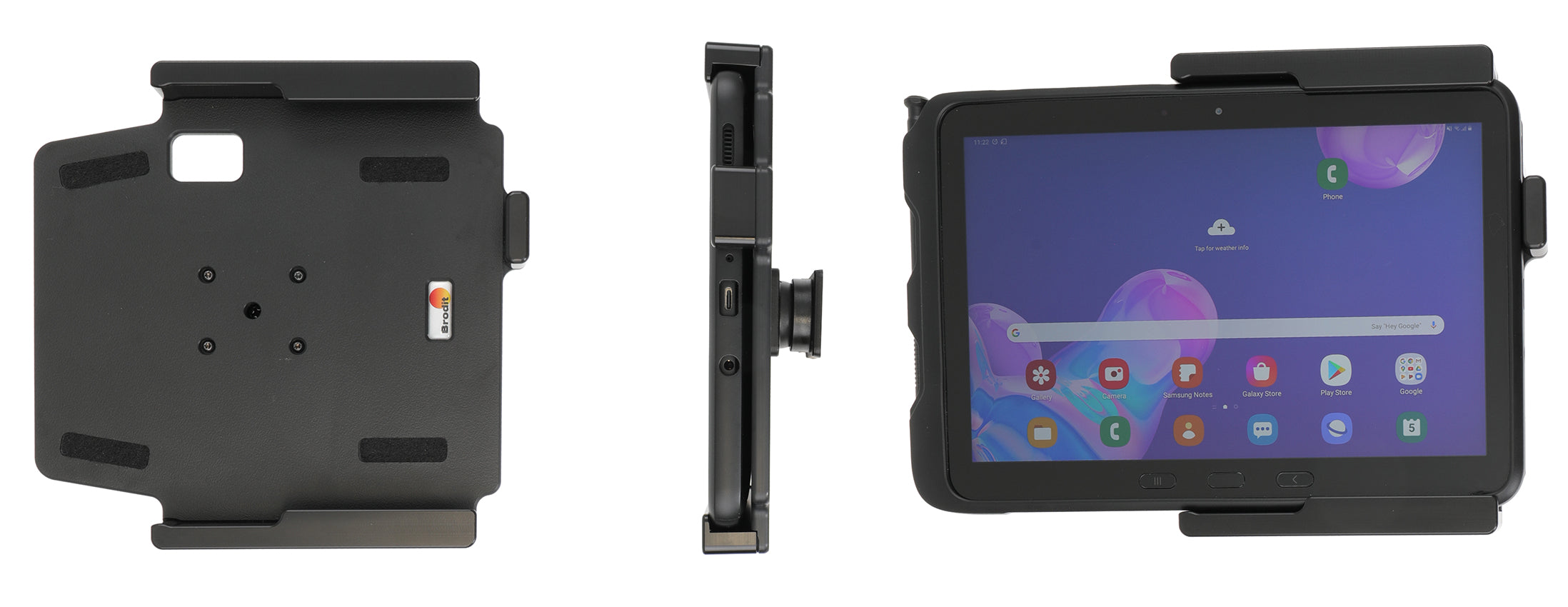 Brodit Passieve Houder 711148 - Tablethouder Samsung Galaxy Tab Active Pro T540/T545/T547/T547U
