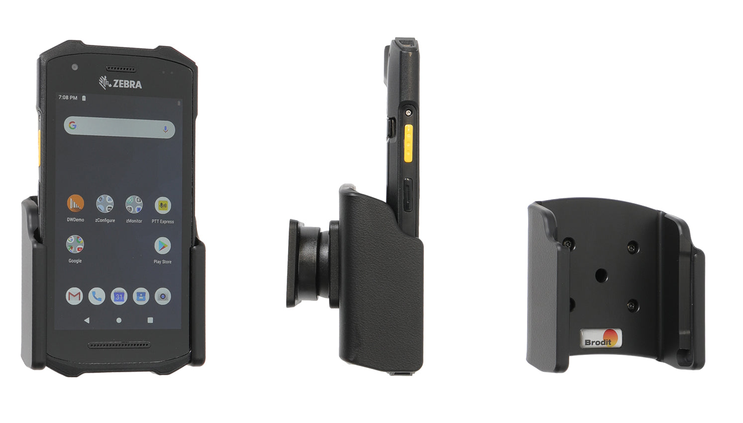 Passive holder with tilt swivel 711197
