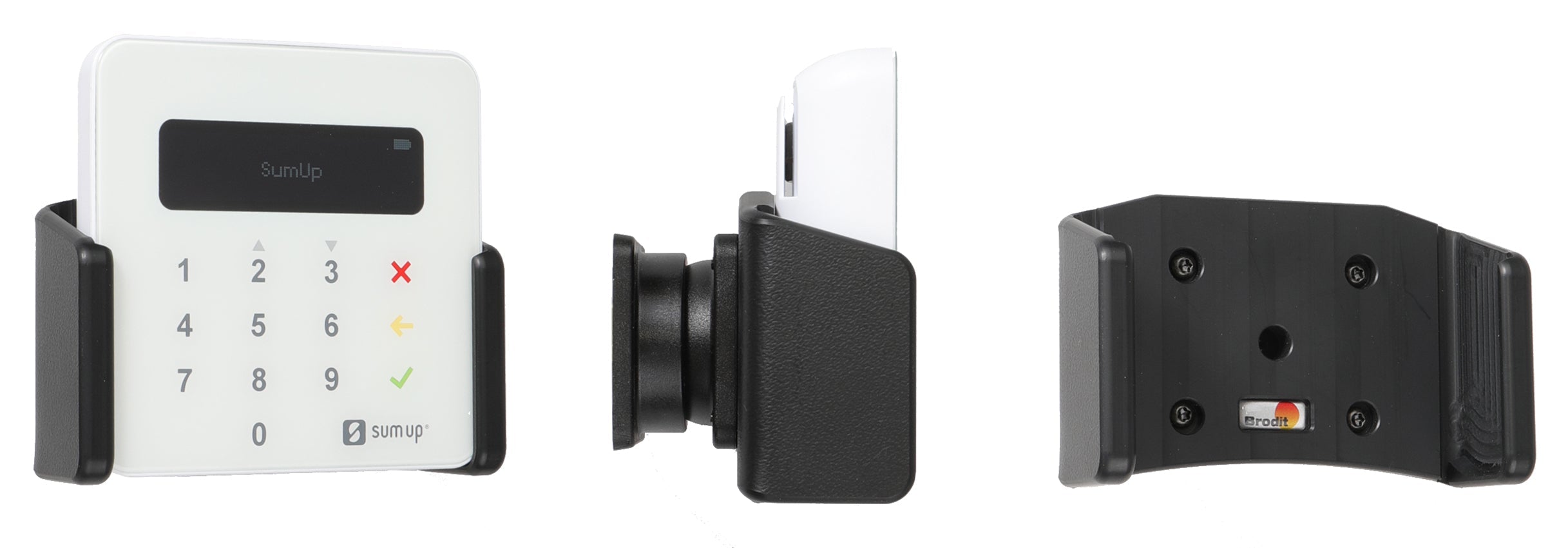 Passive holder with tilt swivel 711198