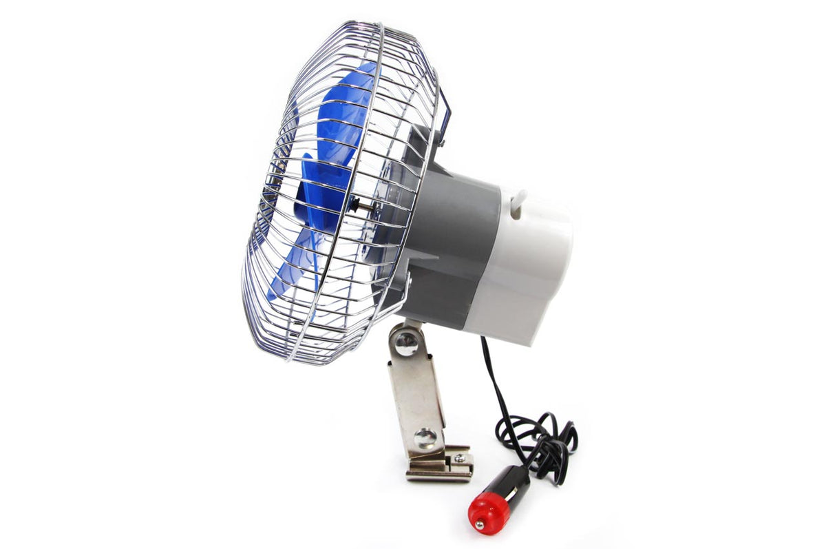 Autoventilator Metaal met Schroefbevestiging + clip CFAN-15 +12V AMiO 01104 - AMiO 01104 - afbeelding 1