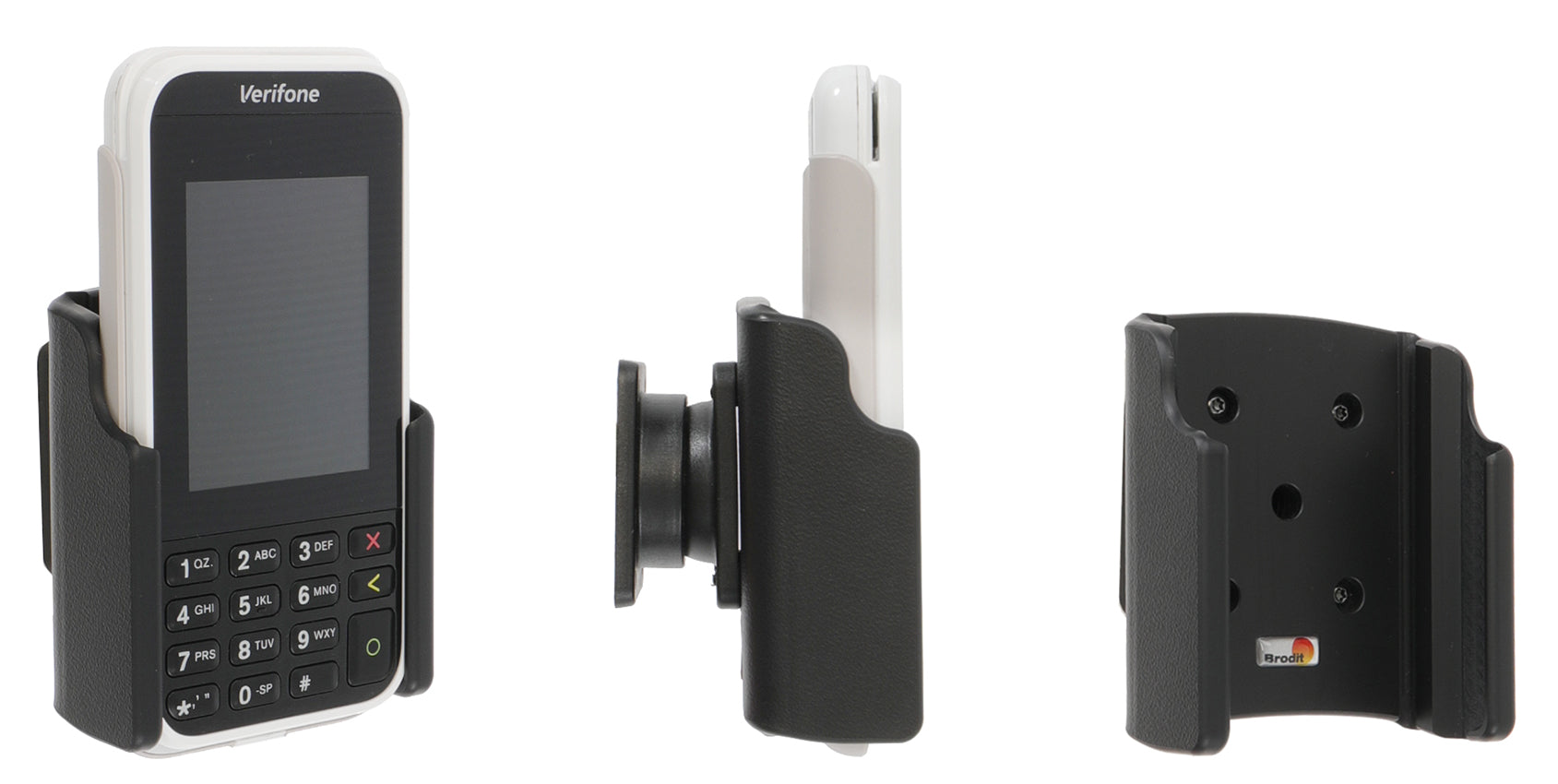 Passive holder with tilt swivel 711213