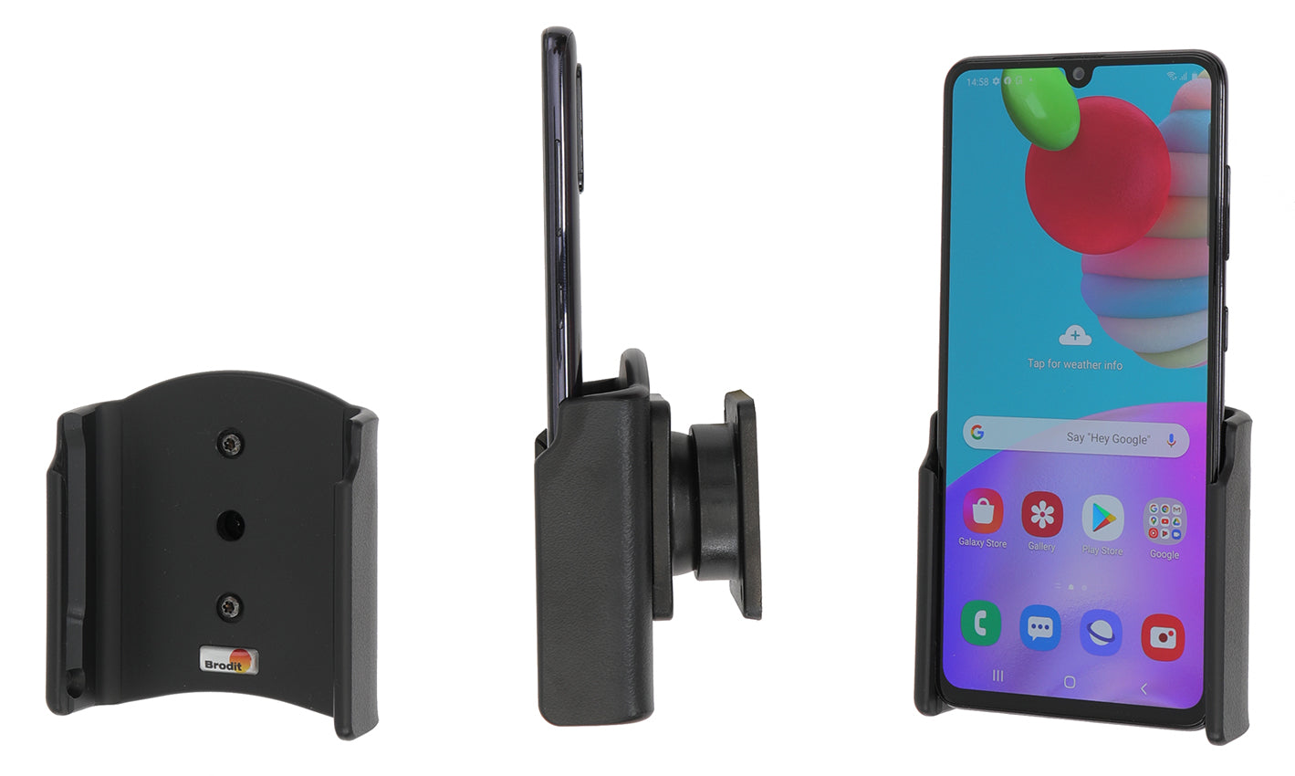 Brodit Passieve Houder 711220 - Telefoonhouder Samsung Galaxy A41 (SM-A415F)