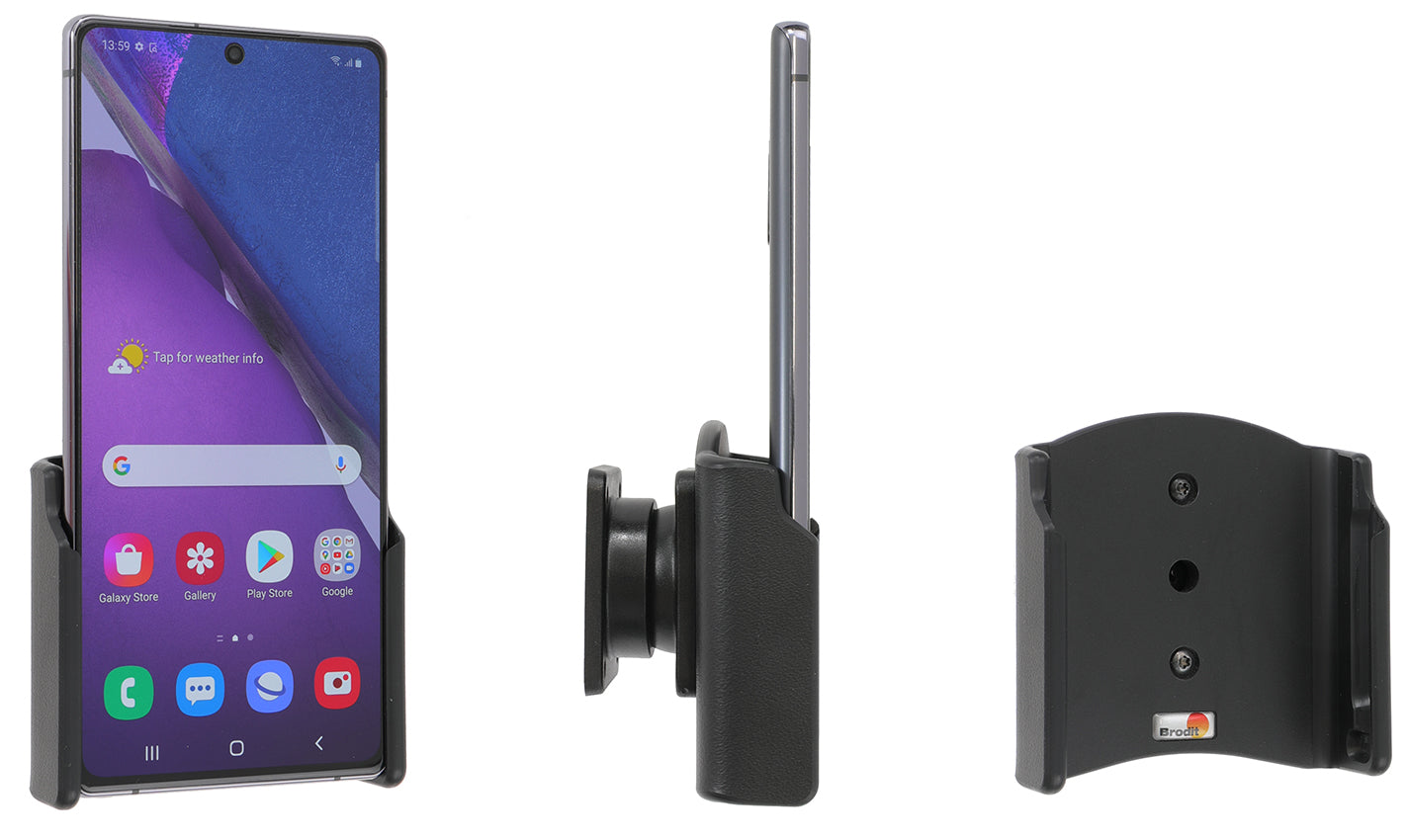 Passive holder with tilt swivel 711221