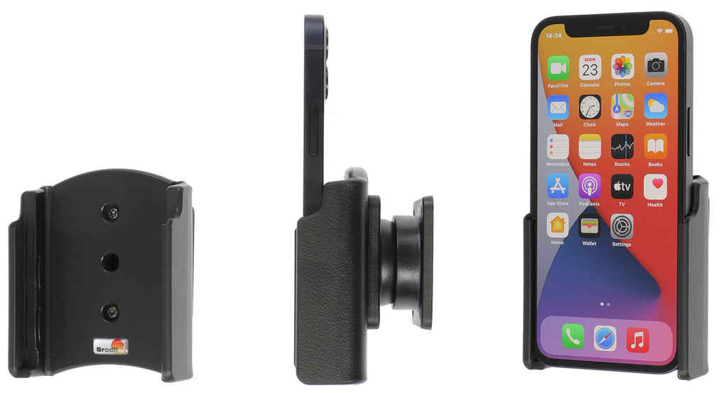 Brodit Passieve Houder 711234 - Telefoonhouder Apple iPhone 12 Mini