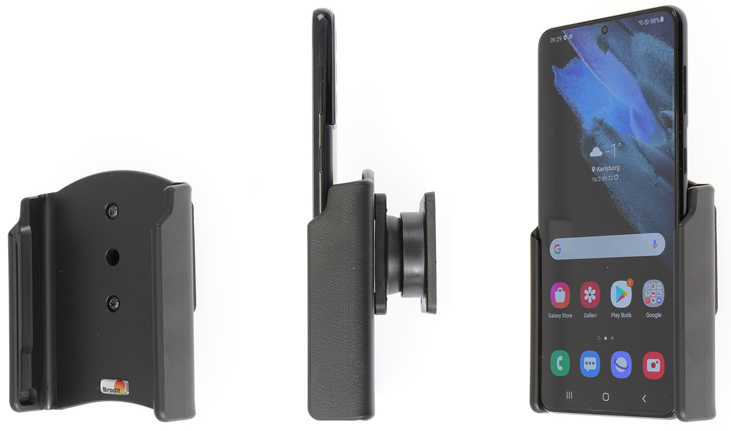 Brodit Passieve Houder 711245 - Telefoonhouder Samsung Galaxy S21+ 5G