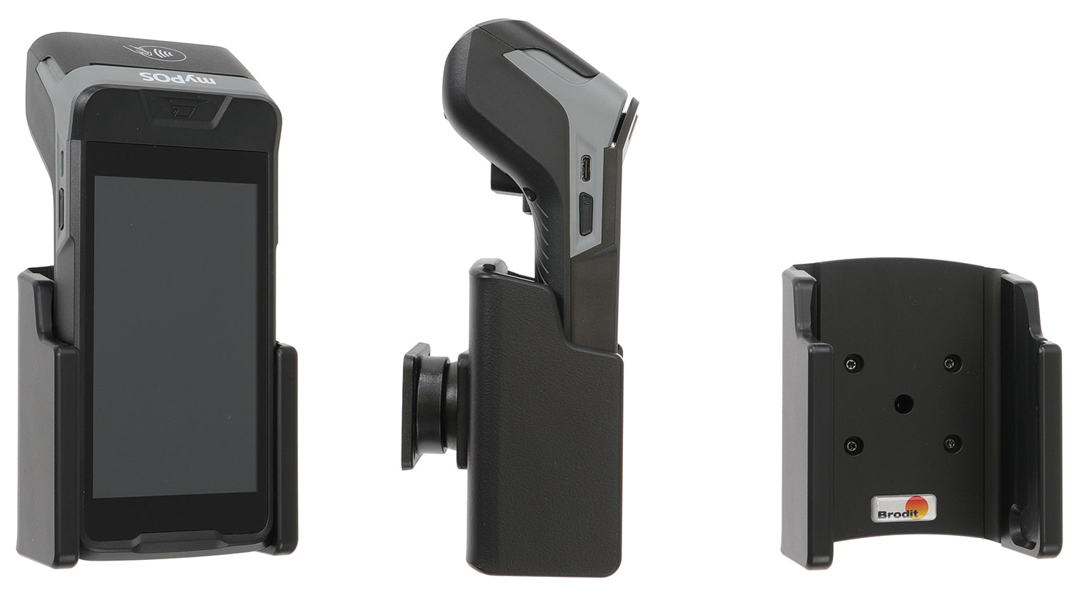 Passive holder with tilt swivel 711250