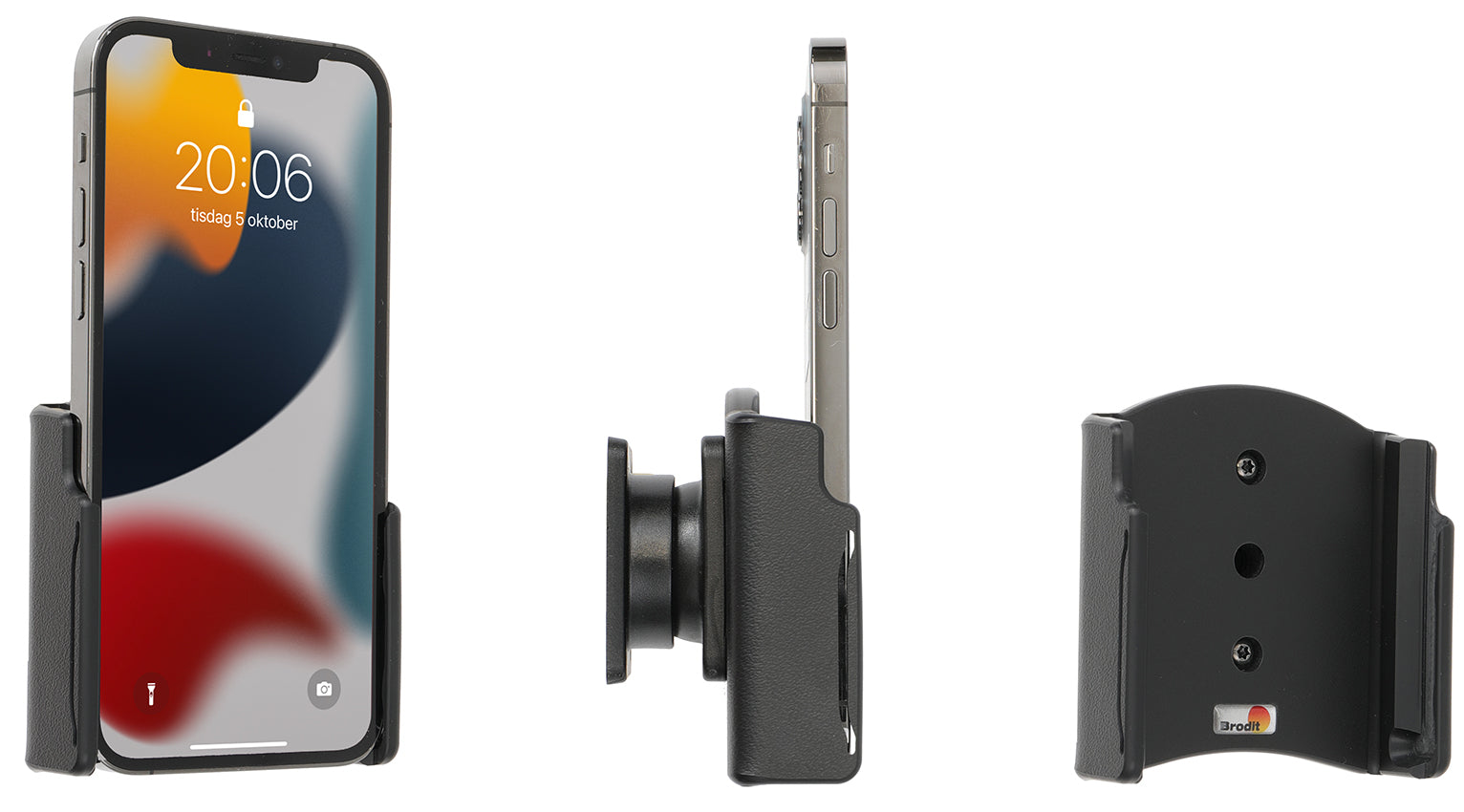 Passive holder with tilt swivel 711276