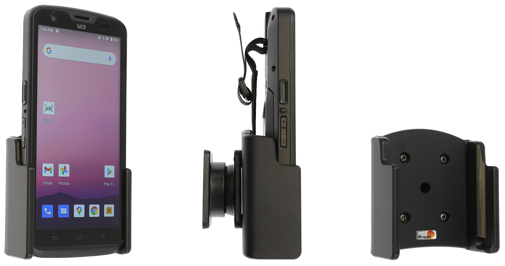 Passive holder with tilt swivel 711283