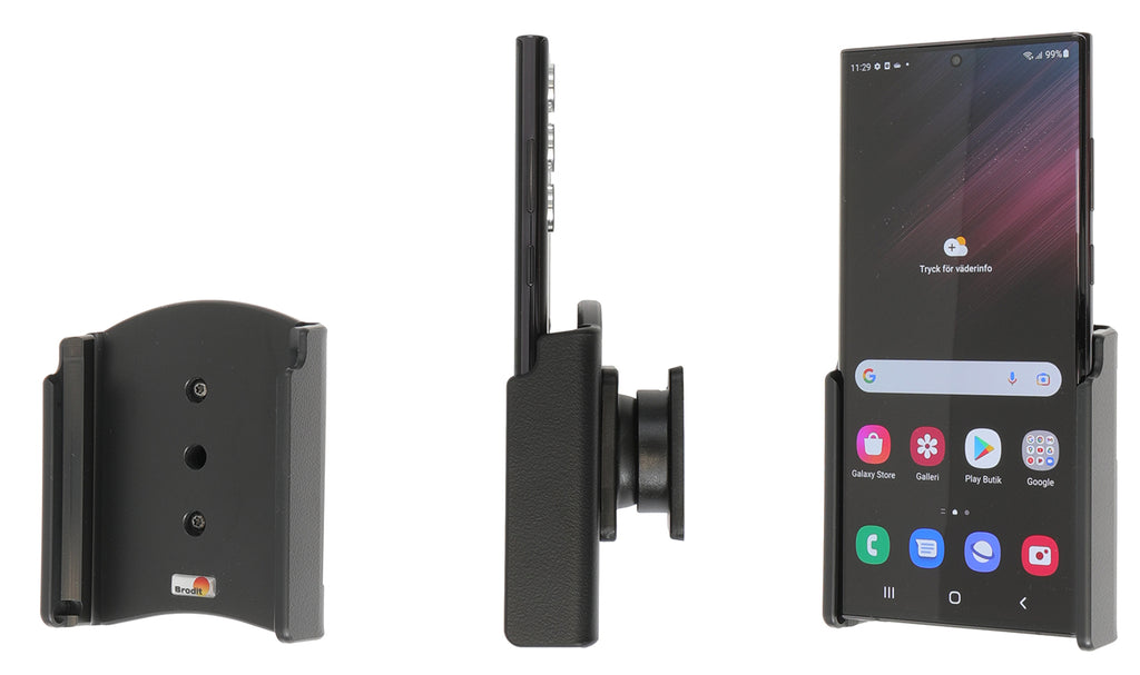 Brodit Passieve Houder 711291 - Telefoonhouder Samsung Galaxy S22 Ultra 5G (SM-S908B/SM-S908B/DS)
