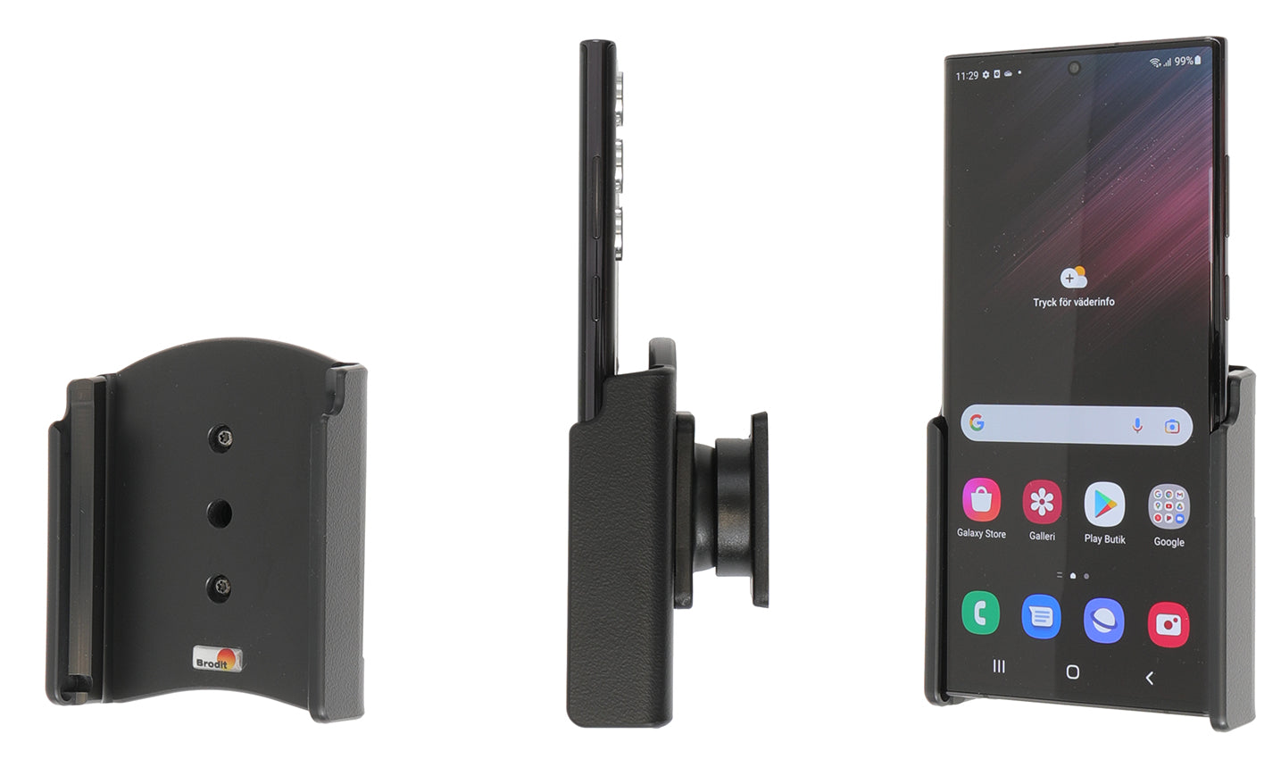 Brodit Passieve Houder 711291 - Telefoonhouder Samsung Galaxy S22 Ultra 5G (SM-S908B/SM-S908B/DS)