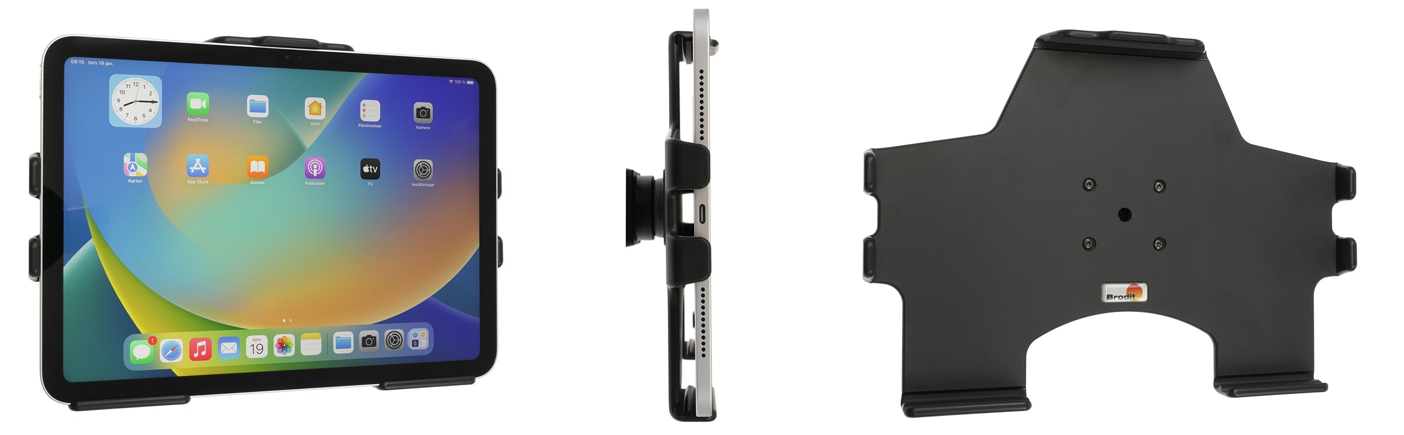 Passive holder with tilt swivel 711339