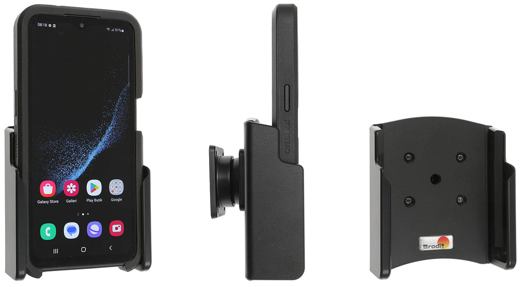 Passive holder with tilt swivel 711356