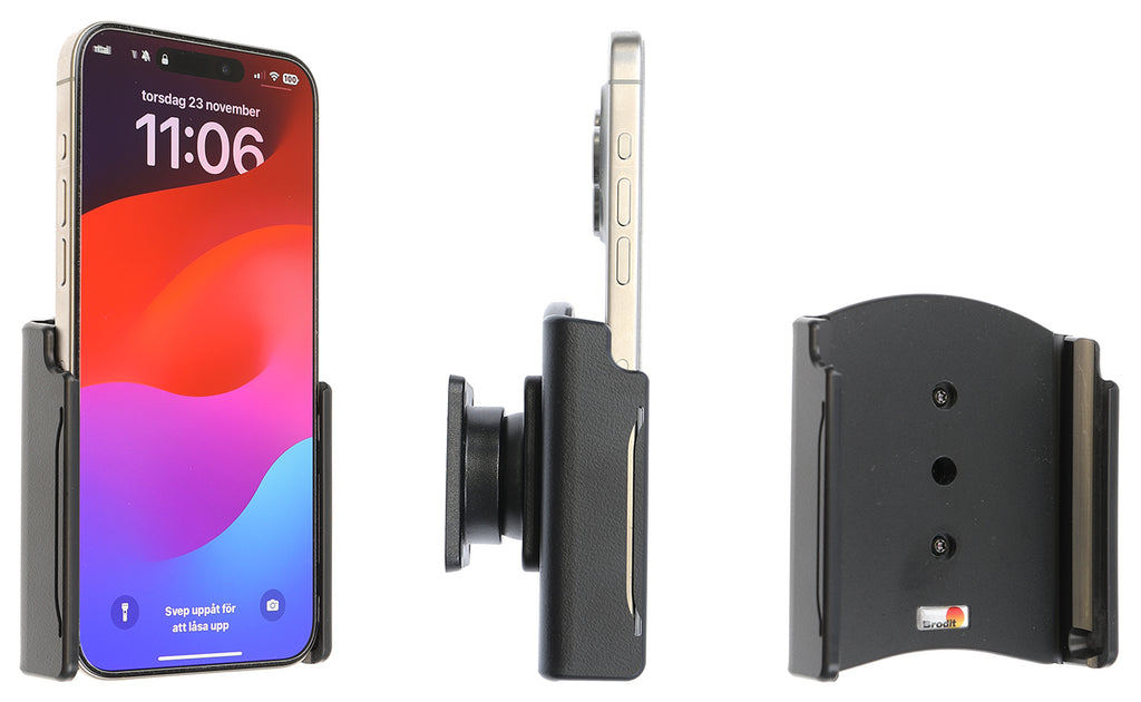 Brodit Passieve Houder 711375 - Telefoonhouder Apple iPhone 15 Pro Max