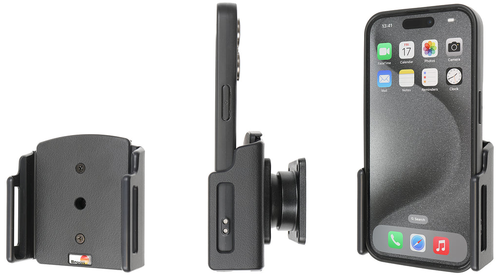 Brodit Passieve Houder 711376 - Telefoonhouder Apple iPhone 17 Pro / iPhone 17 / iPhone 16e / iPhone 16 Pro / iPhone 16