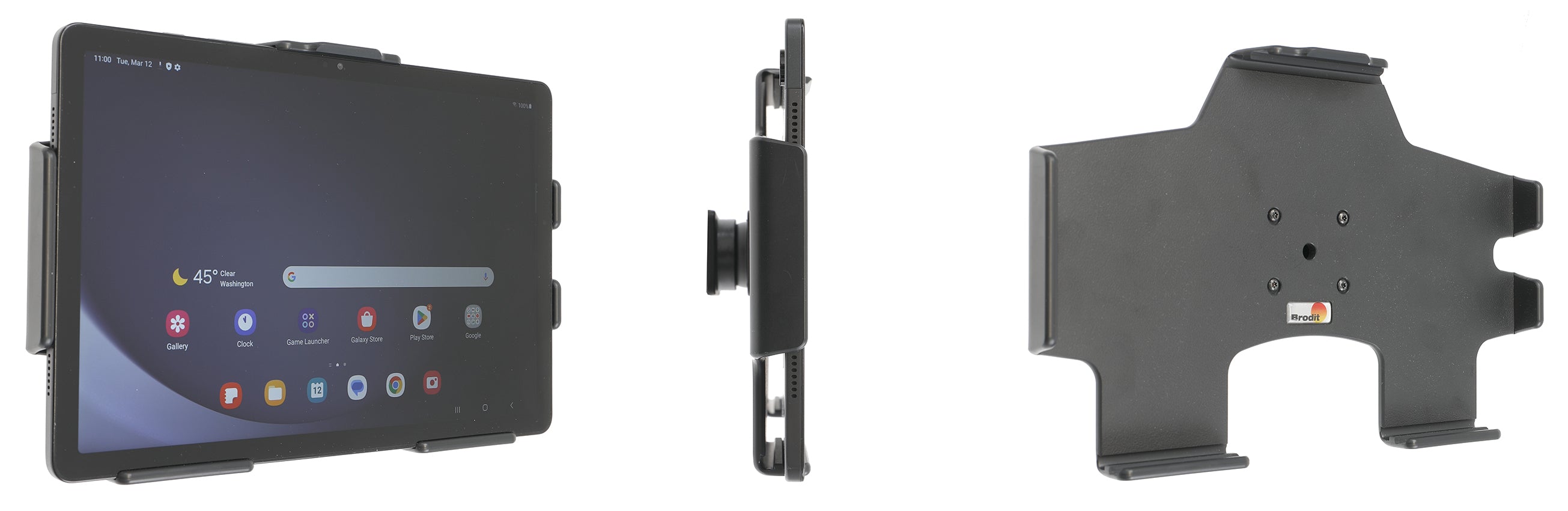Brodit Passieve Houder 711389 - Tablethouder Samsung Galaxy Tab A9+ 11 / Galaxy Tab A11+ 11