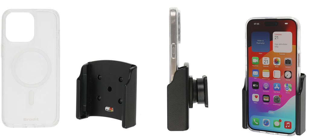 Brodit MagSafe Houder 711396 iPhone 15 Pro Max - productoverzicht