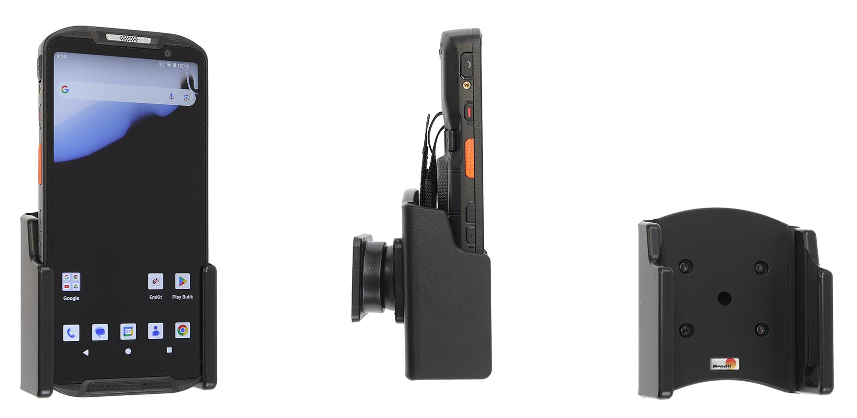 Passive holder with tilt swivel 711428