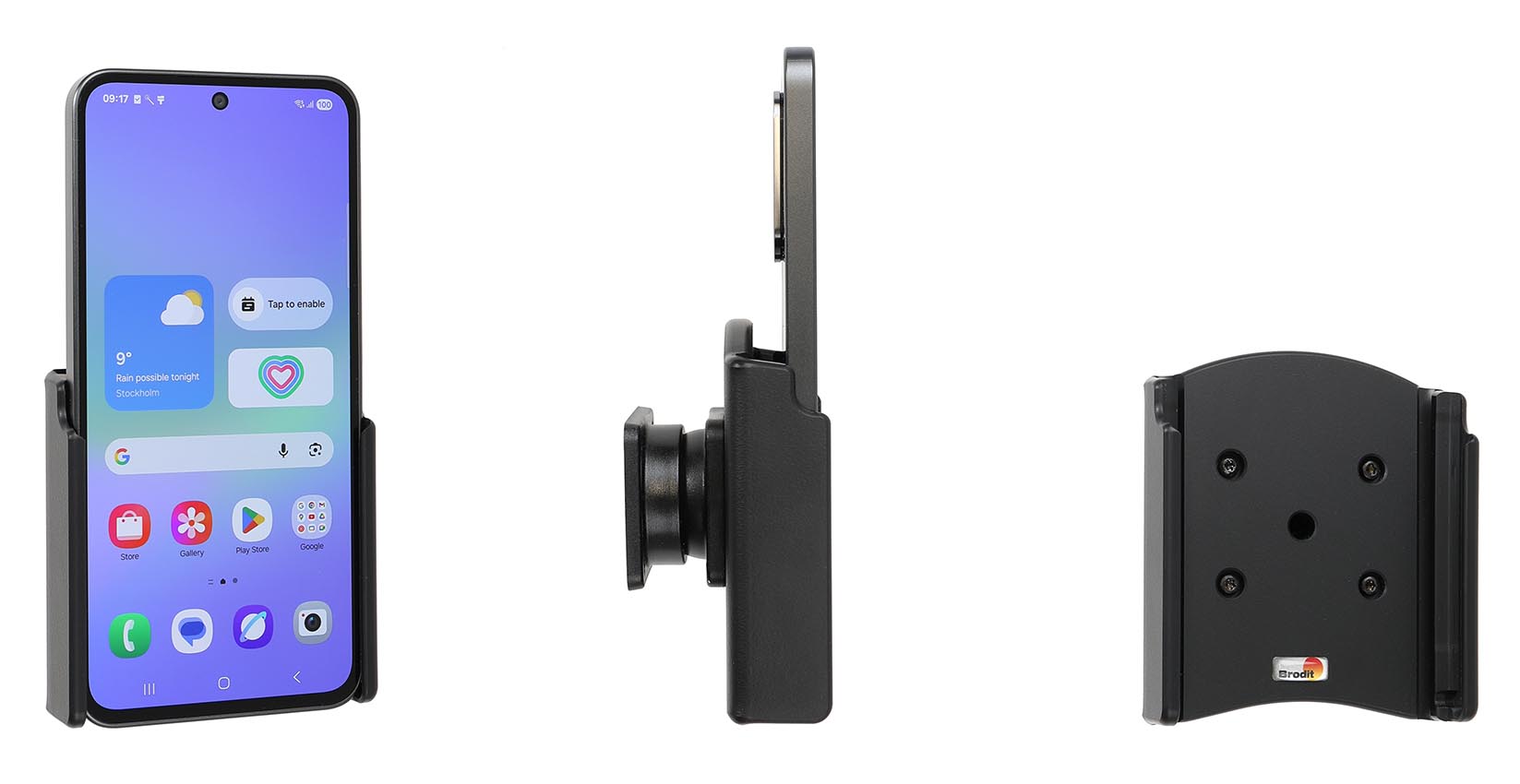 Passive holder with tilt swivel 711459