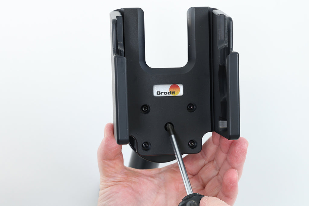 Brodit passieve houder voor Zebra TC501 met pistoolgreep en originele Rugged Boot, scherm - artikel 711498 - afbeelding 4